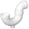 Charlotte Pipe And Foundry Charlotte Pipe Schedule 40 1-1/2 in. Hub X 1-1/2 in. D Hub PVC P-Trap with Clean Out 1 pk PVC00707X0600 - alternate 1